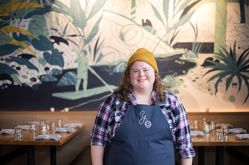 Chef de cuisine Kate Waggoner brings to life chef Richard Blais' culinary vision for Yellowbelly. - MABEL SUEN