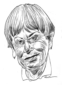 Ursula K. Le Guin. - ILLUSTRATION BY GREG HOUSTON