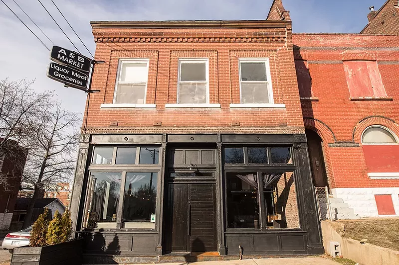 The restaurant is located in a former liquor store in Fox Park. - MABEL SUEN