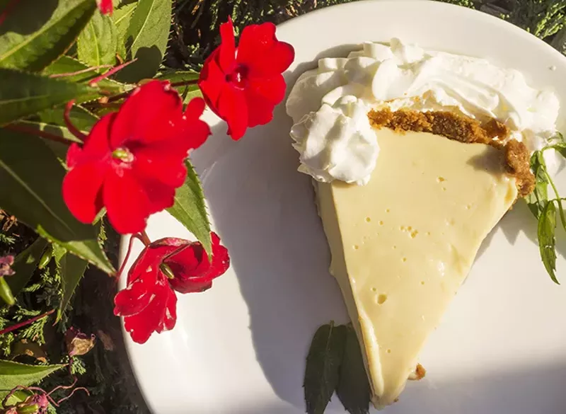 Key lime pie. - MABEL SUEN