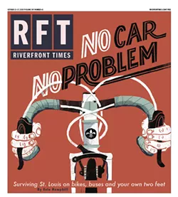 The cover of the October 21, 2015, Riverfront Times. - NOAH MACMILLAN