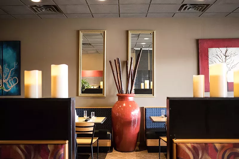 The dining room hasn't changed nearly as much as the menu. - MABEL SUEN