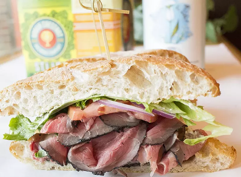Sandwiches at Truffles are thrilling, with extra touches that elevate them from standard fare. - PHOTO BY MABEL SUEN