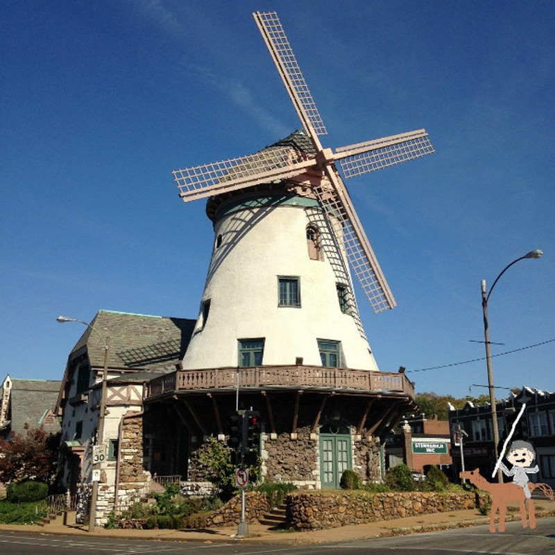 We'll tilt at this windmill! - PHOTO ILLUSTRATION BY HIERONYMOUS DOUCHE