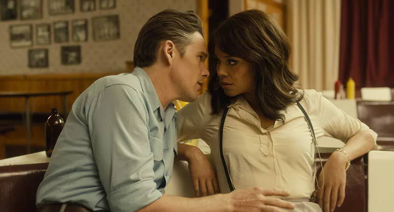 Ethan Hawke and Carmen Ejogo. - COURTESY OF CAITLIN CRONENBERG. AN IFC FILMS RELEASE.