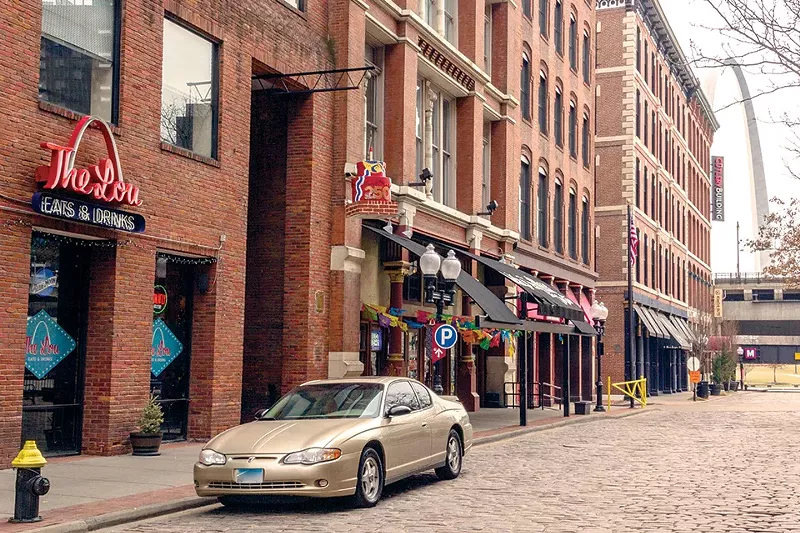 Completion of the CityArchRiver renovations could mean good things for Laclede's Landing. - RYAN GINES