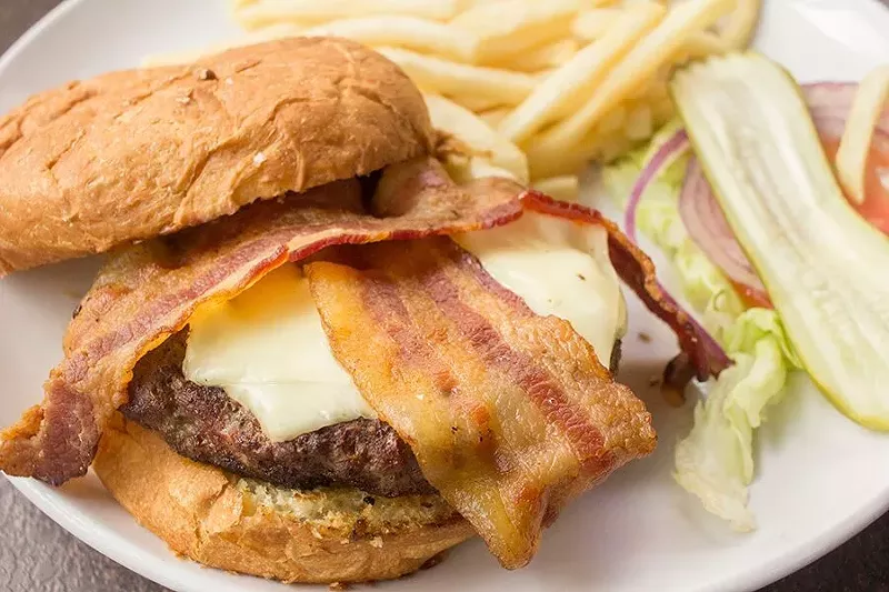 Social House II offers a variety of burgers. - PHOTO BY MABEL SUEN