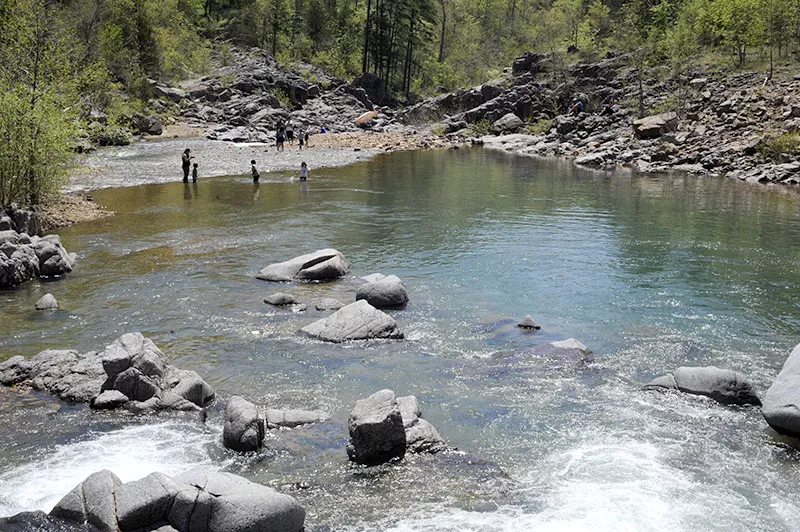 Another view of Johnson's Shut-Ins - PHOTO BY KELLY GLUECK