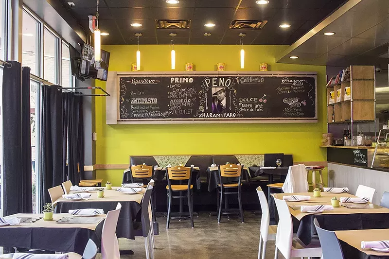 Peno has completely transformed the space that previously held Pizzino. - PHOTO BY MABEL SUEN