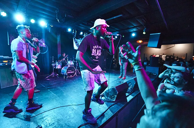 Tef Poe, this year's winner for Best Hip-Hop (Solo). - PHOTO BY THEO WELLING