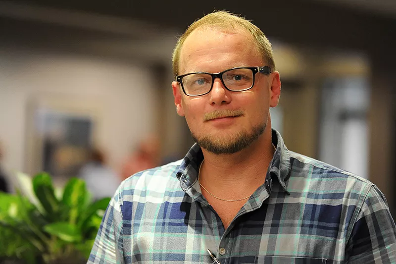 Paul Fehler, a candidate in the 8th Ward. - PHOTO BY HOLLY RAVAZZOLO
