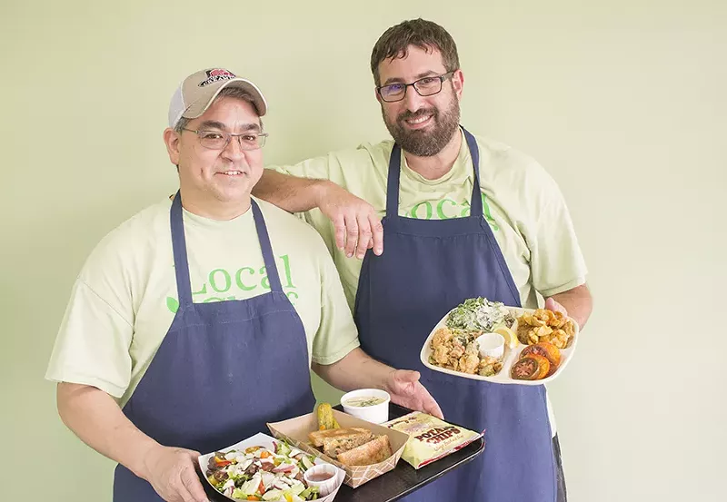 Chef-owner Robert Uyemura and chef Tom Balk. - PHOTO BY MABEL SUEN
