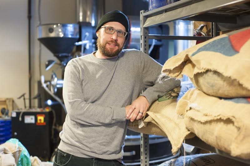 Flyover Coffee's Eric Wilkinson delivers you the good stuff. - KELLY GLUECK