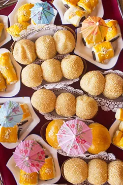 Desserts at Lu Lu. - PHOTO BY MABEL SUEN