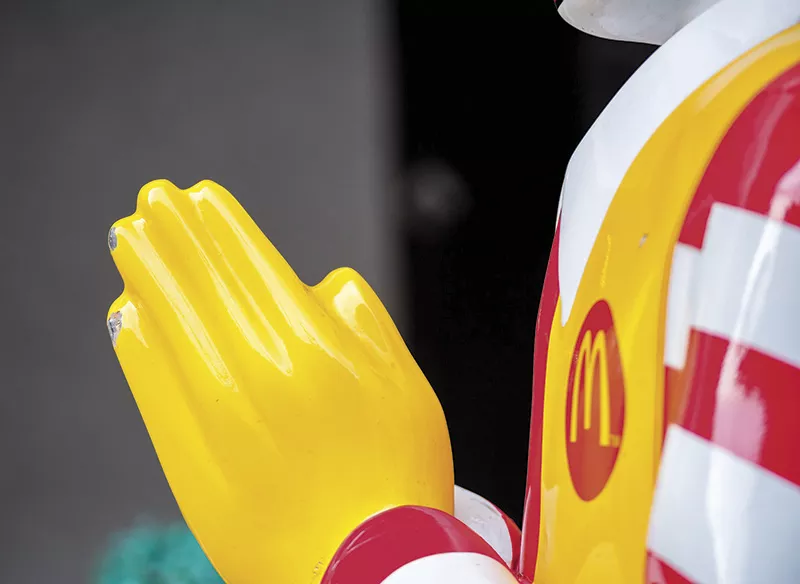 In Ronald we trust. - CHUCHAWAN/SHUTTERSTOCK