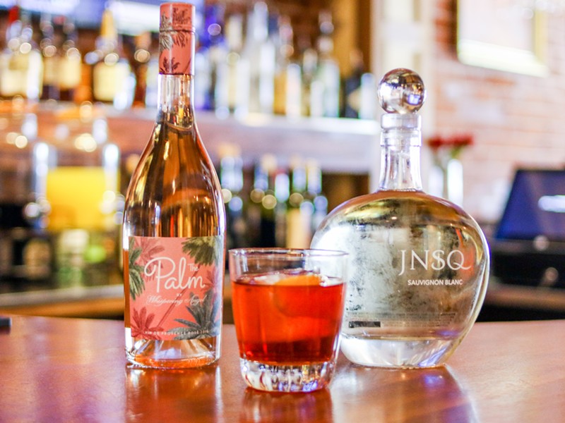 A Negroni with two house favorite wines. - CHELSEA NEULING