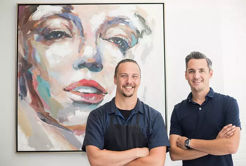 Executive chef Tim Adams, with operating partner Ryan French, are bringing something new to Italian in St. Louis. - MABEL SUEN