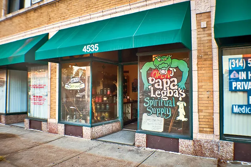 Papa Legba's Spiritual Supply begs a look. - THEO WELLING