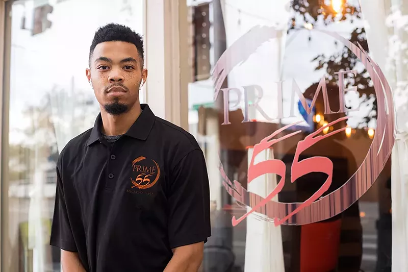 Executive chef Tyler Wayne previously worked at Ruth’s Chris Steak House in Clayton, and his expertise with seafood and steak is reflected in the dining experience at Prime 55. - MABEL SUEN