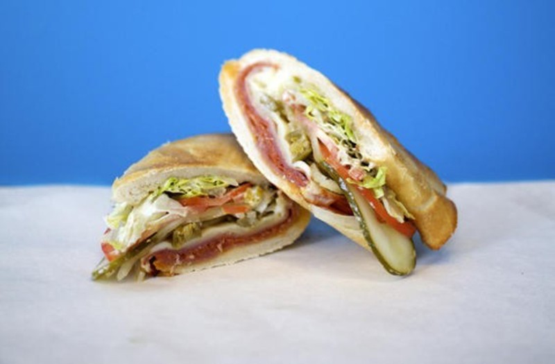 A Snarf's Italian sandwich. - JENNIFER SILVERBERG
