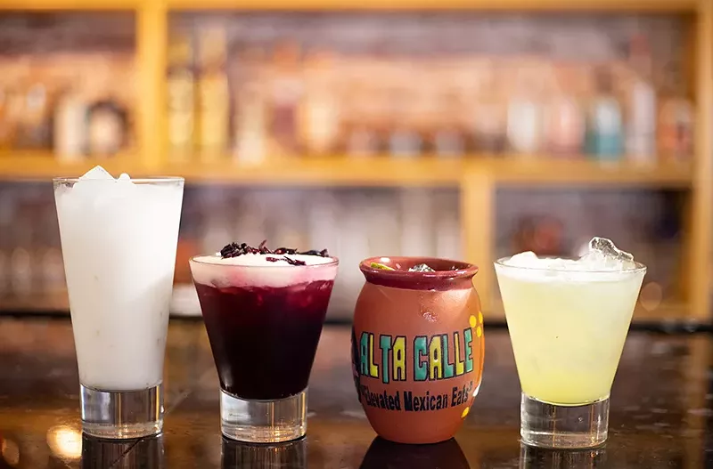 Alta Calle’s bar offers an array of mixed drinks. - MABEL SUEN
