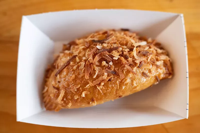 Coconut cream hand pie. - MABEL SUEN