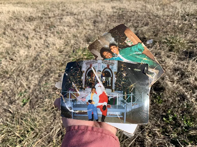 Photos found near the top of the hill. - JAIME LEES