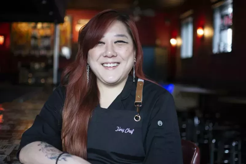 Melanie Meyer runs Tiny Chef inside the Silver Ballroom. - ANDY PAULISSEN
