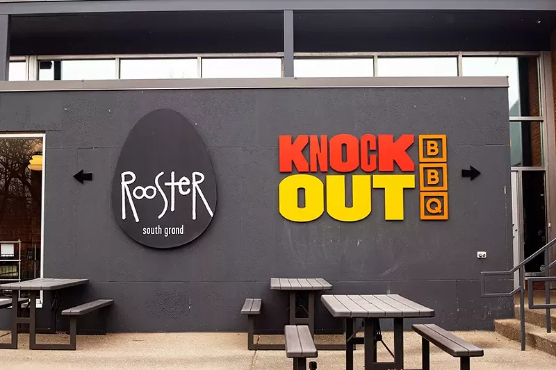 Knockout BBQ is located on South Grand in the same space as Rooster. - MABEL SUEN