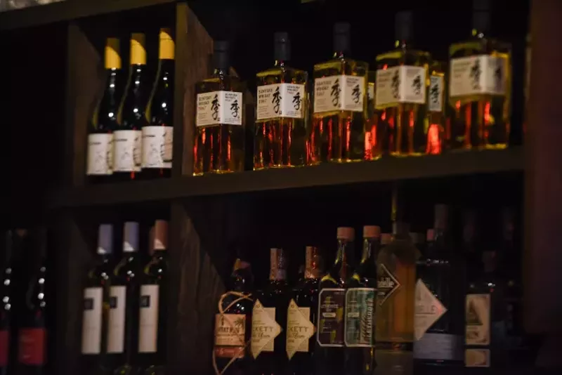 Another peek behind the bar. - TRENTON ALMGREN-DAVIS