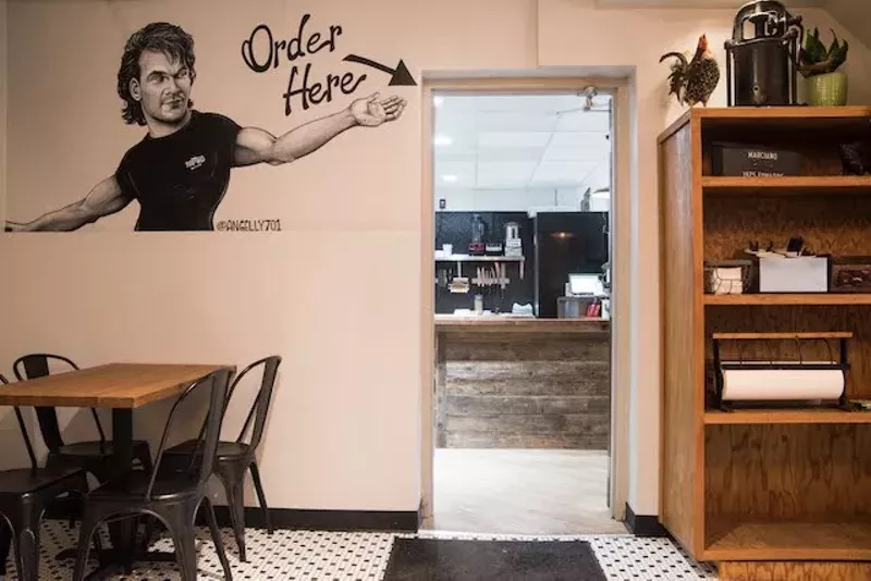 Guests who enter Nomad through Tamm's bar are greeted by none other than Patrick Swayze. - TRENTON ALMGREN-DAVIS