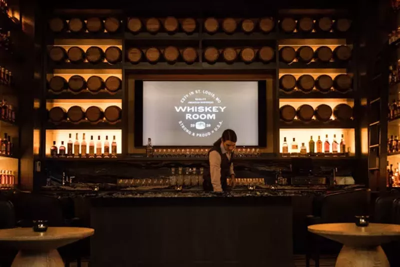 The Whiskey Room at Bar Bourbon inside Live! By Loews. - TRENTON ALMGREN-DAVIS