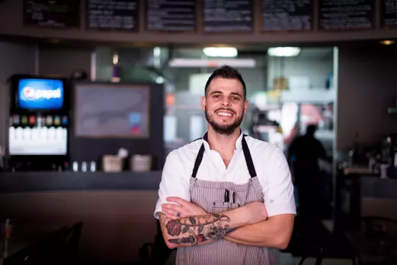 Andrew Simon is co-owner of Charred Crust in Clayton. - TRENTON ALMGREN-DAVIS