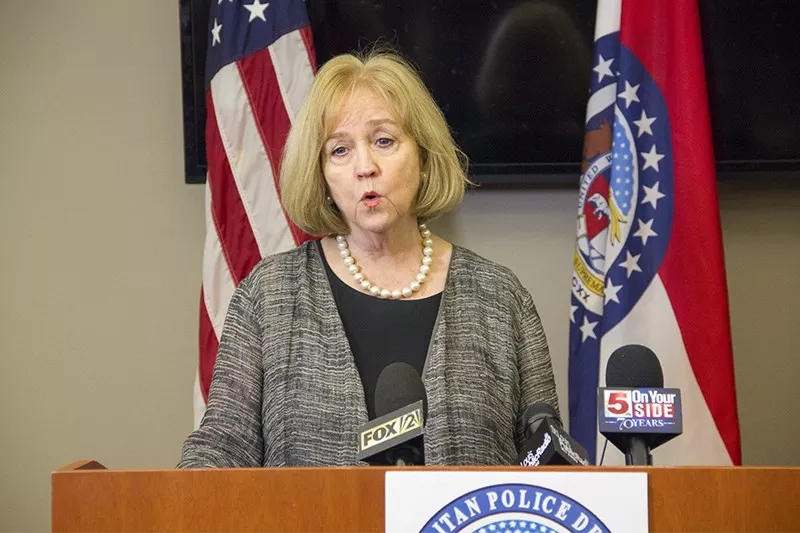 All events in the city of St. Louis drawing more than 1,000 people are now banned. - DANNY WICENTOWSKI
