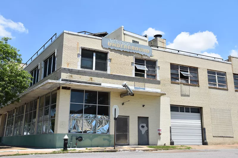 Jefferson Underground was once a Chevrolet dealership, but now features a rooftop events venue. - DOYLE MURPHY