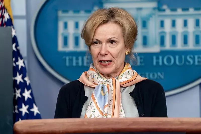 Dr. Deborah Birx listed St. Louis among eleven cities that need to take aggressive steps to combat COVID-19 spread. - OFFICIAL WHITE HOUSE PHOTO/ANDREA HANKS