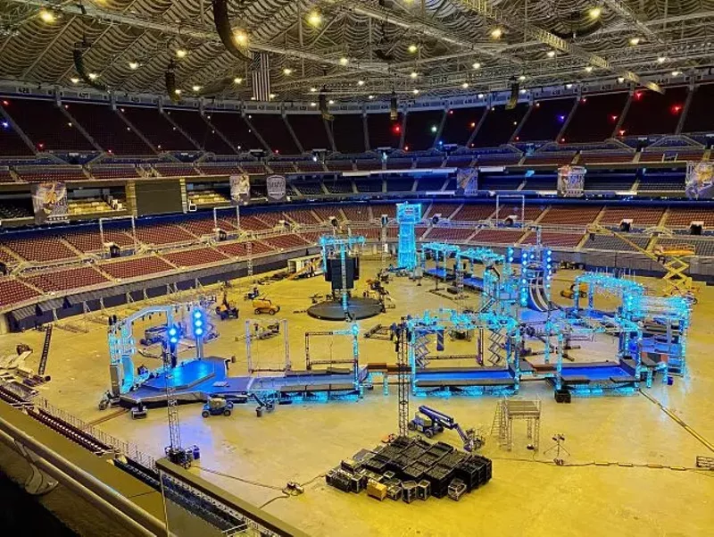 This was the scene at the Dome at America's Center for most of the month of July. - COURTESY OF EXPLORE ST. LOUIS