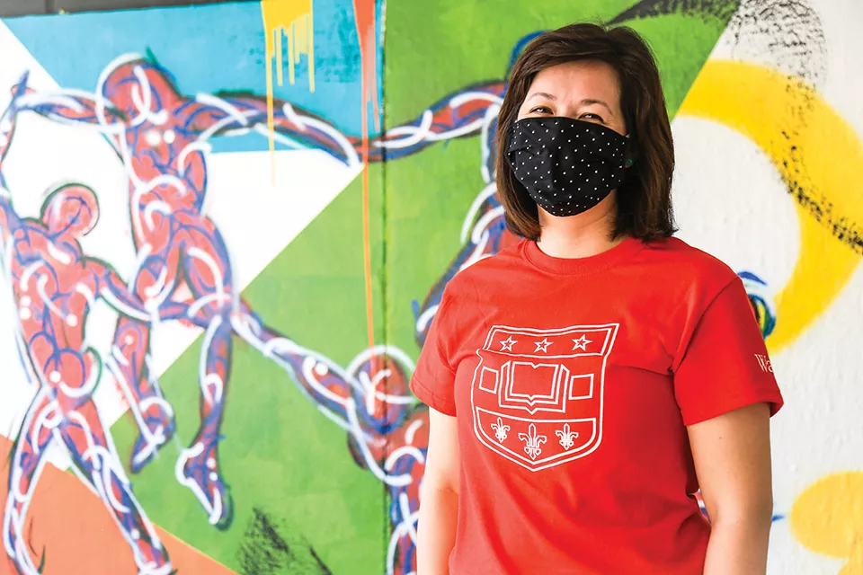 Katharine Pei, director of the First Year Center at Washington University. - NICHOLAS COULTER
