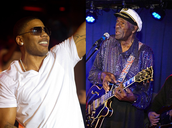 Nelly will portray the late Chuck Berry in the upcoming film. - ERIN KINSELLA/STEVE TRUESDELL