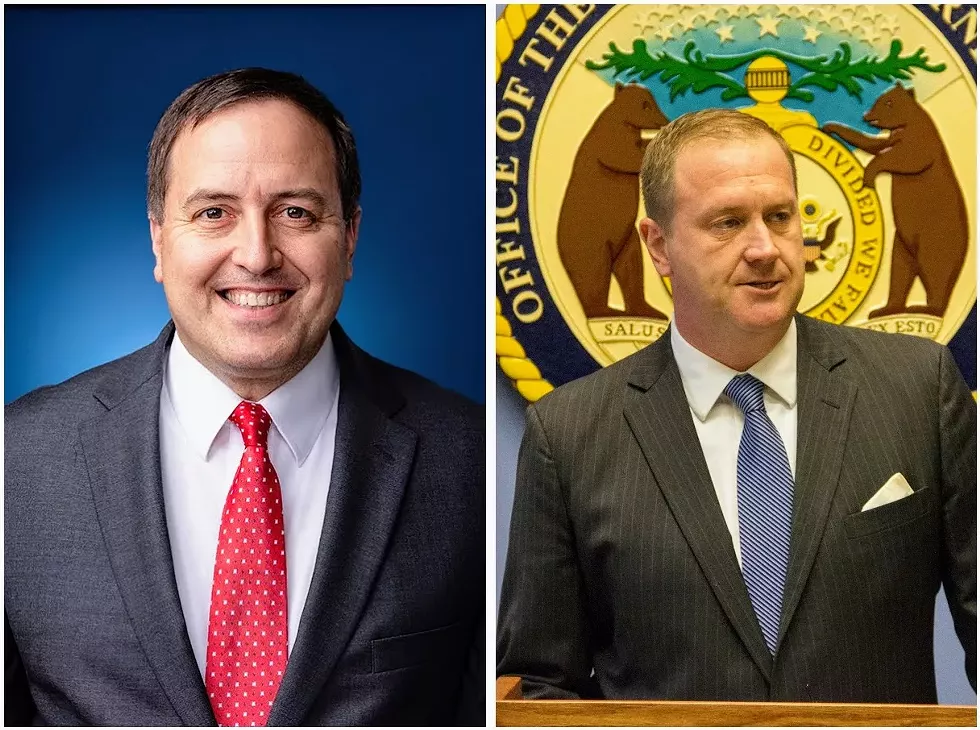Secretary of State Jay Ashcroft and Attorney General Eric Schmitt. - STATE OF MISSOURI/DANNY WICENTOWSKI