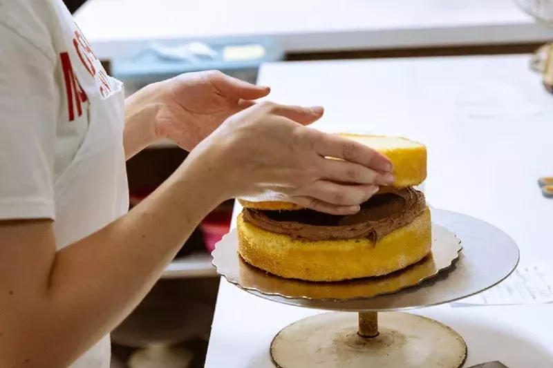 Traditional Italian pastries and cakes are the staples of the bakery's business. - NYARA WILLIAMS