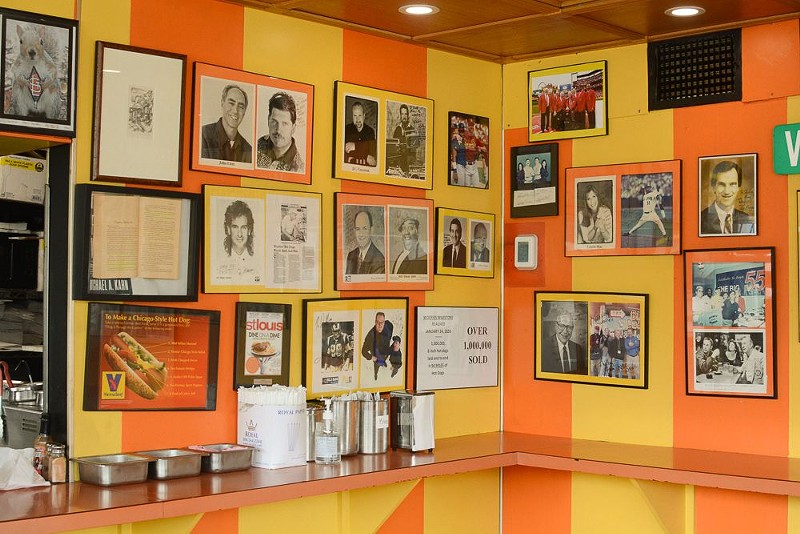 The photos on the walls are a visual representation of the restaurant's storied history. - ANDY PAULISSEN