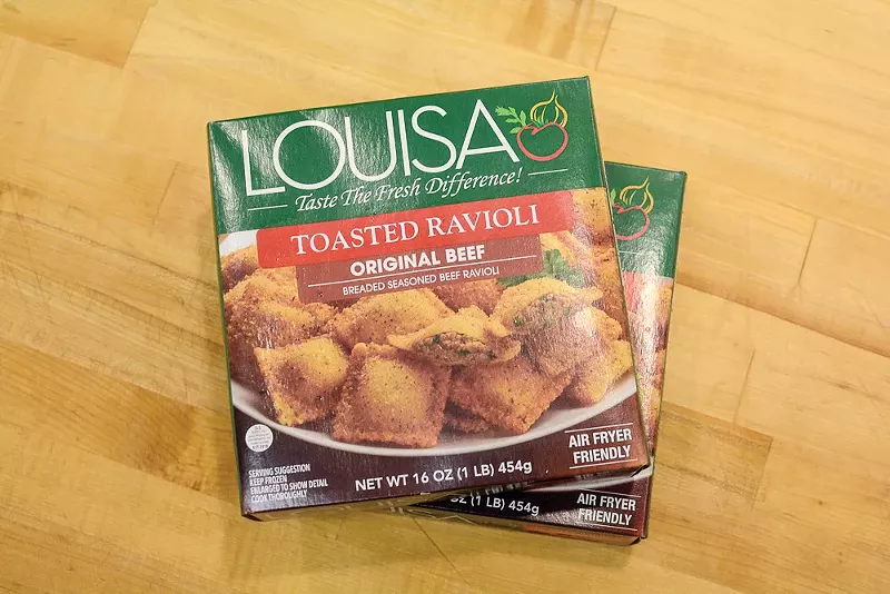 Louisa’s green boxes of t-ravs are a familiar site in grocery stores. - ANDY PAULISSEN