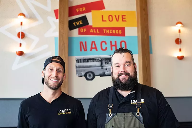 Co-owner Brad Merten and chef Daniel Sammons. - MABEL SUEN
