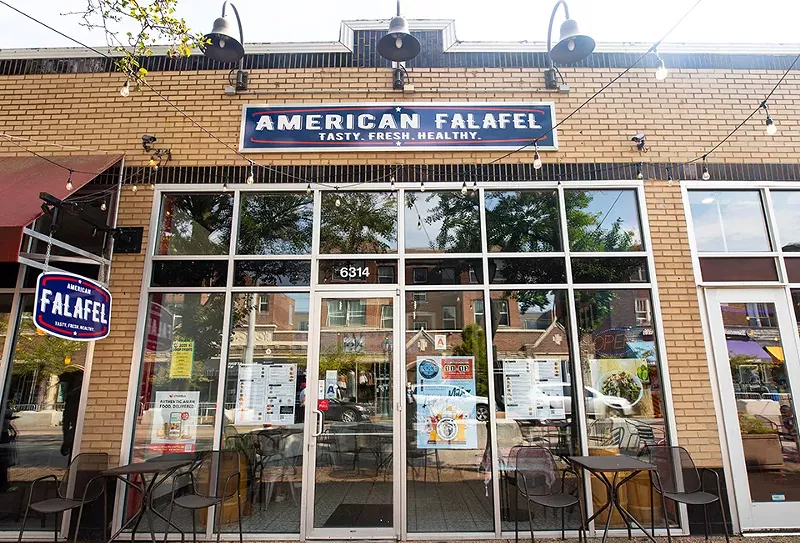 American Falafel opened during the pandemic in the Delmar Loop. - MABEL SUEN