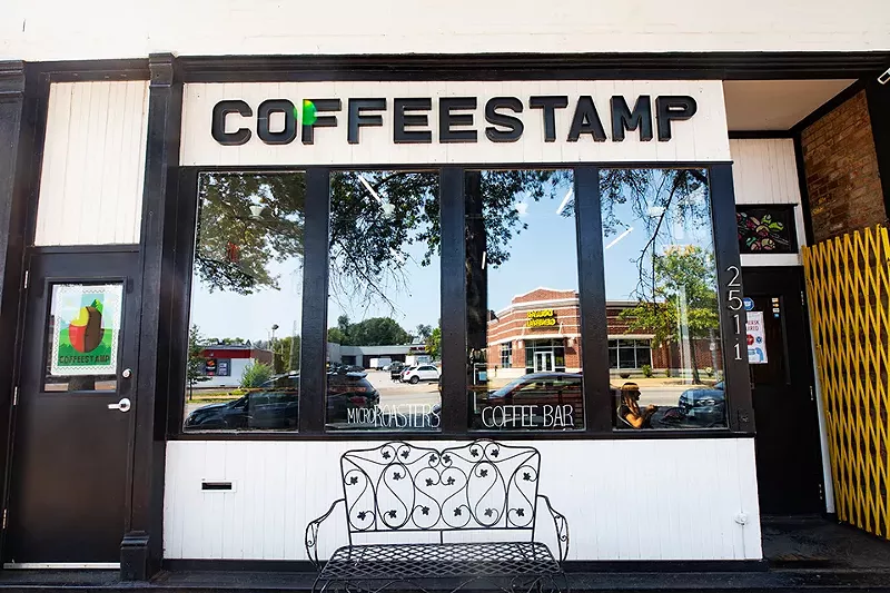 The coffee shop part of the business has only grown through the pandemic. - MABEL SUEN