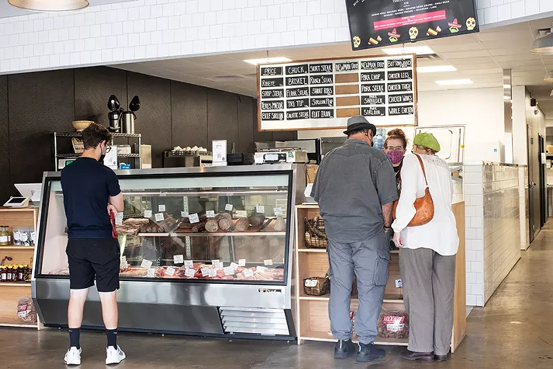 Bolyard’s is still a butcher shop, but it now has the space to expand the restaurant side of the operation. - MABEL SUEN