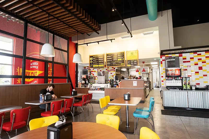 The new Kirkwood location dining room. - MABEL SUEN