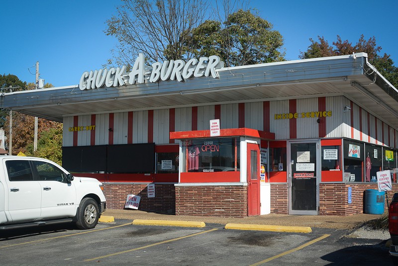 Chuck-A-Burger's spot on Rock Road is a classic. - ANDY PAULISSEN