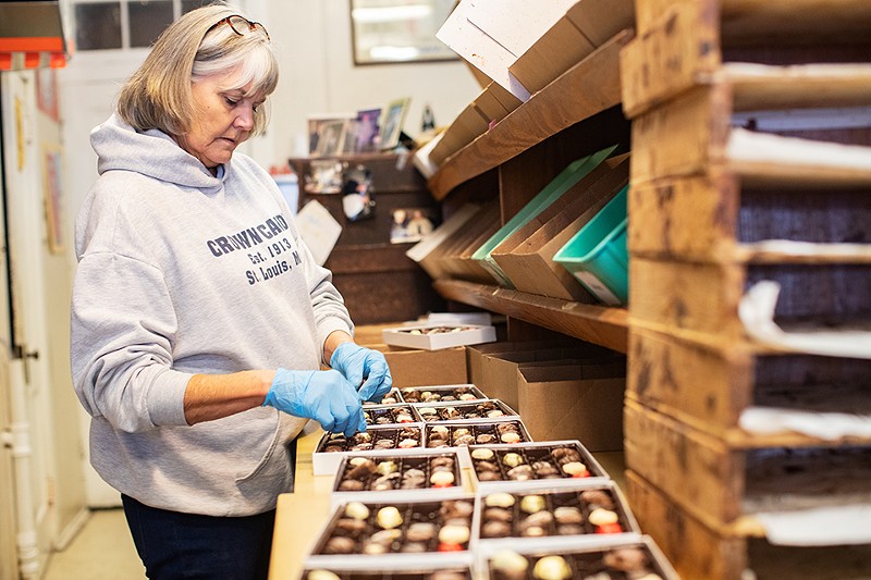 A confectionary at heart, Crown Candy Kitchen is known for its seasonal chocolates. - MABEL SUEN